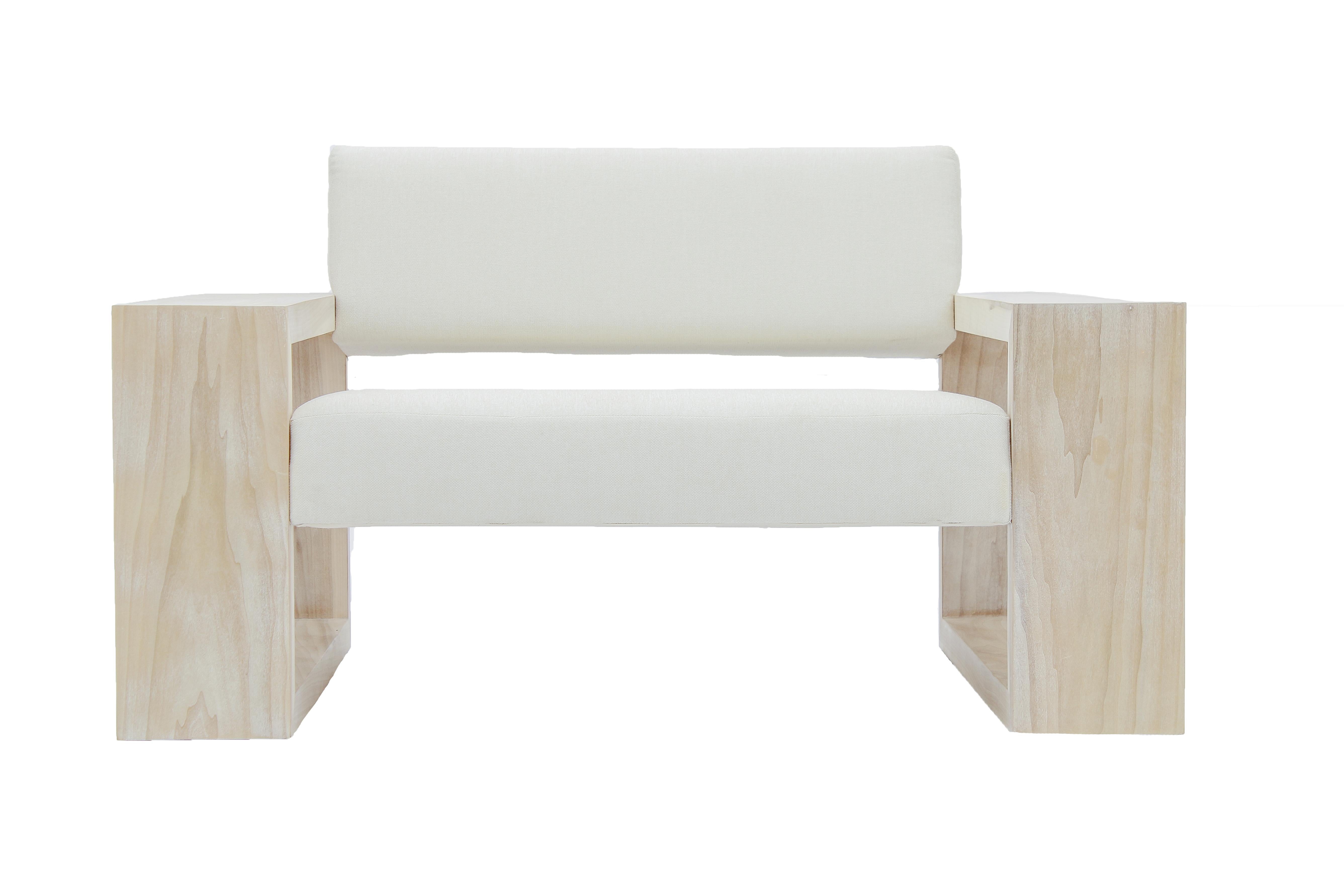 James de Wulf Le Blanc

The LeBlanc series was originally designed by James de Wulf in 2015. The large, minimal pieces are deceptively comfortable. The solid wood construction of the signature arms and legs allows the seat and backrest to float;