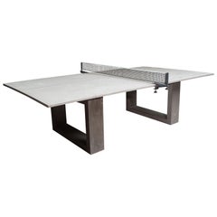 James de Wulf Outdoor Concrete Ping Pong and Dining Table