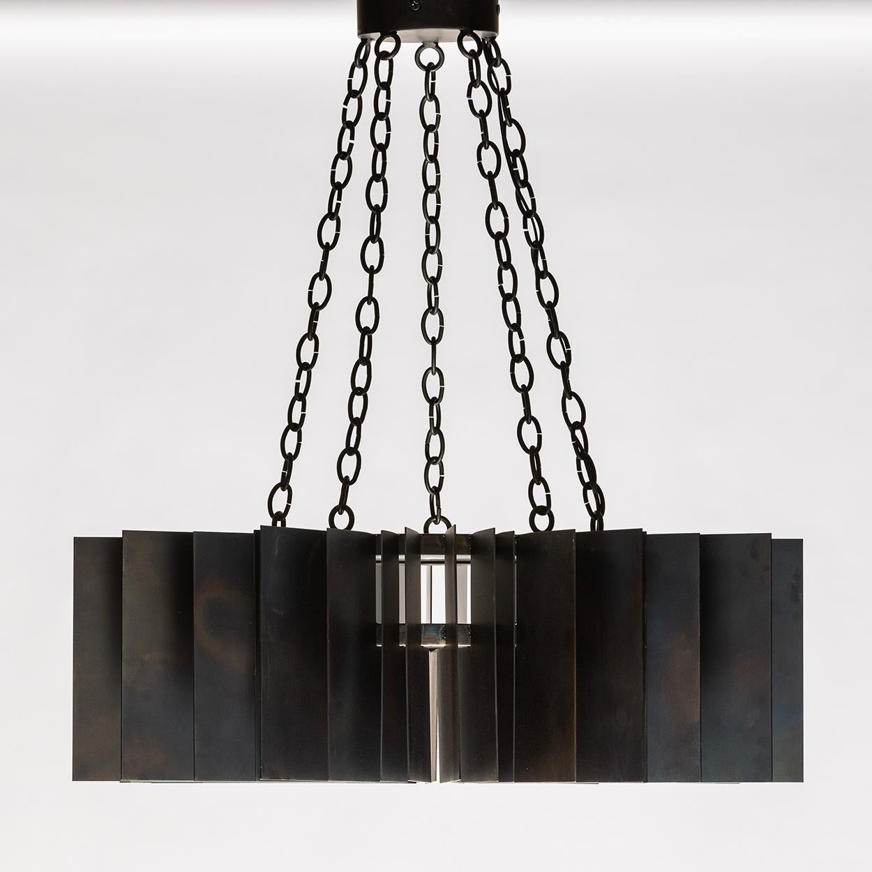 James de Wulf Supernova Chandelier Lighting, Available Now In New Condition For Sale In Los Angeles, CA