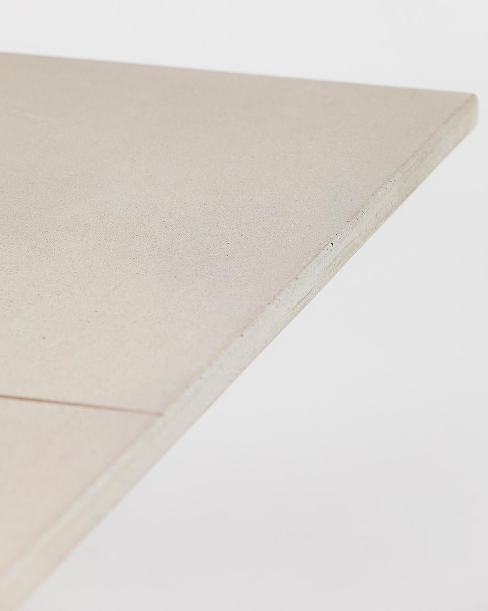 James de Wulf Vue Concrete Ping Pong-Tisch aus Beton, Edelstahlsockel – Standard (amerikanisch) im Angebot