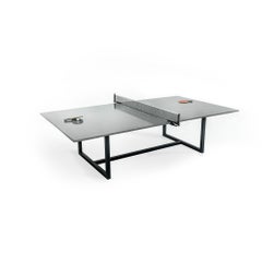 James de Wulf Vue Concrete Ping Pong Table, Powder Coated Steel Base - Standard