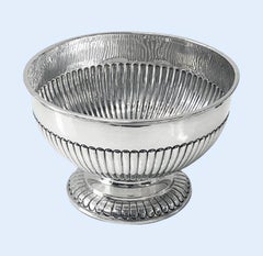 James Deakin Silver Rose Bowl, Hallmarked Sheffield 1897.