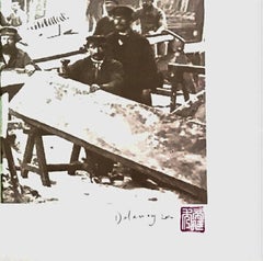 Liberty in Paris and New York- Contemporary Lithograph, 21st Century