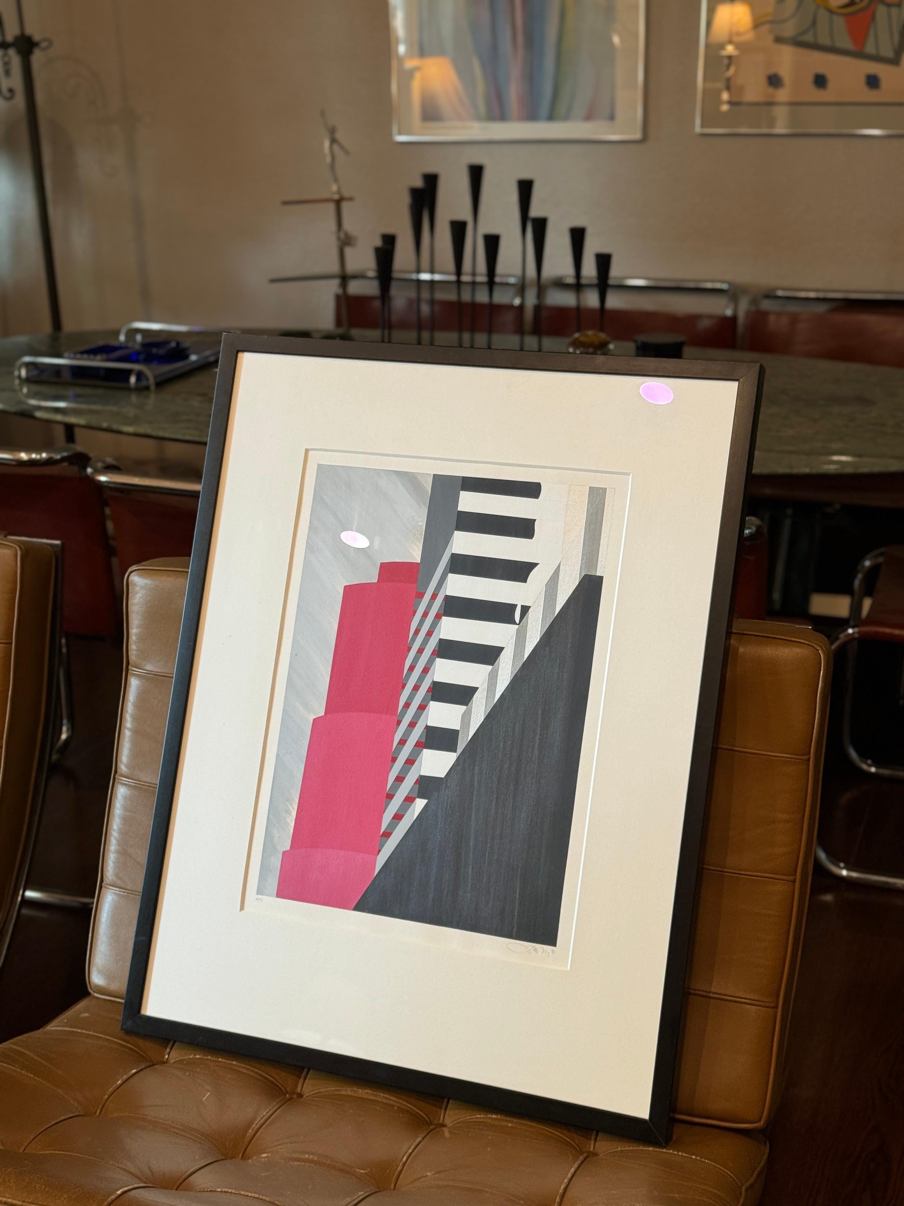 Opera originale di James Dewoody, anni '80 circa. 