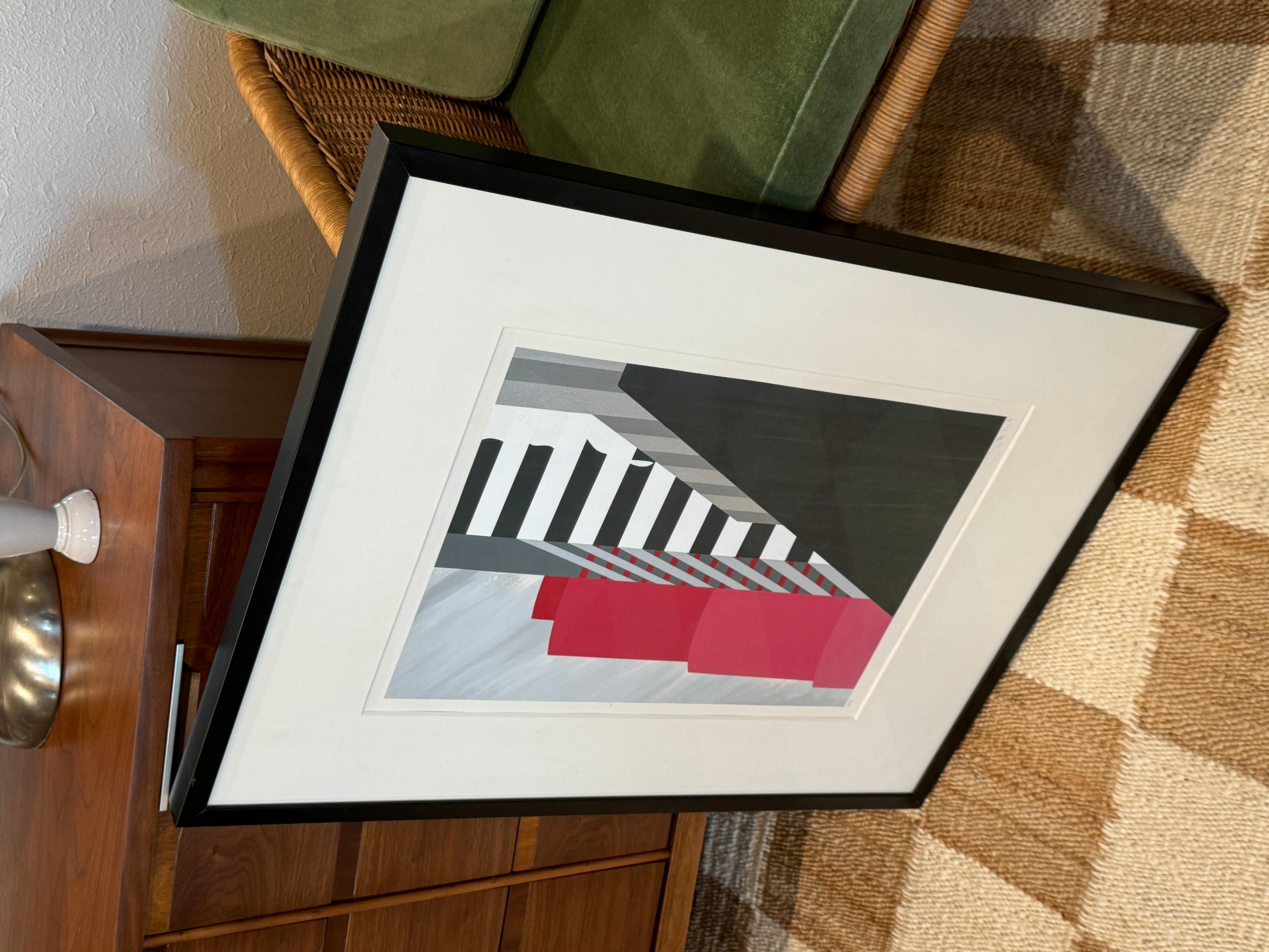Opera originale di James Dewoody, anni '80 circa. 