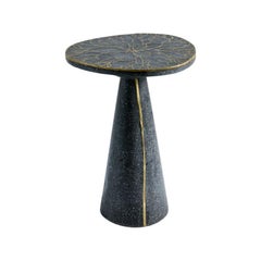 James DeWulf, Exo-Beistelltisch aus Beton und Bronze, Vereinigte Staaten, 2021