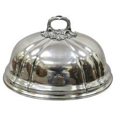 James Dixon & Sons Sheffield England Silverplate 16" Meat Dish Serving Dome Lid
