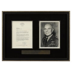 James Doolittle Carta mecanografiada firmada y Fotografía firmada, 1969