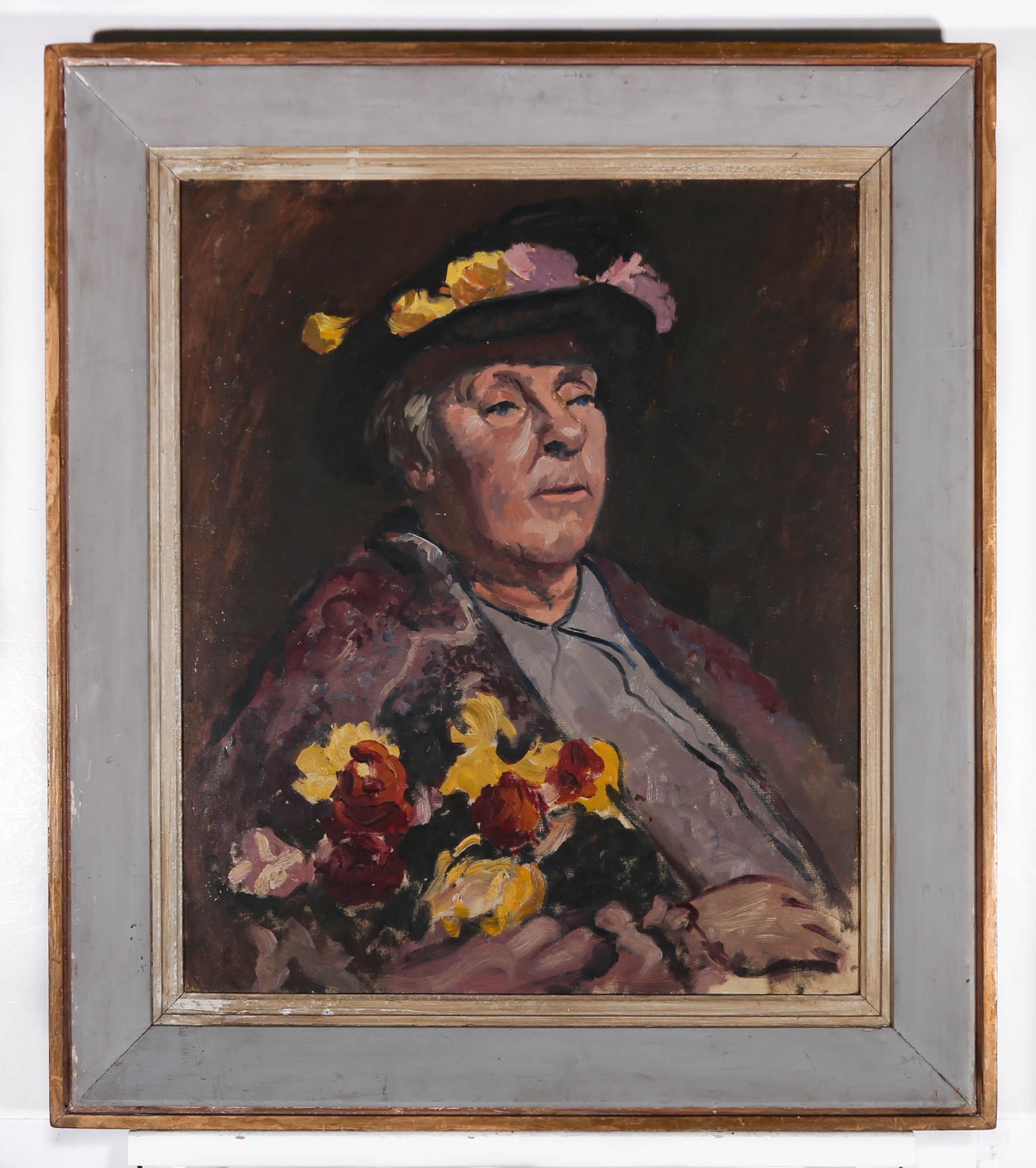 Attrib. James Dring (1905-1985) - Mid 20th Century Oil, The Flower Seller 2