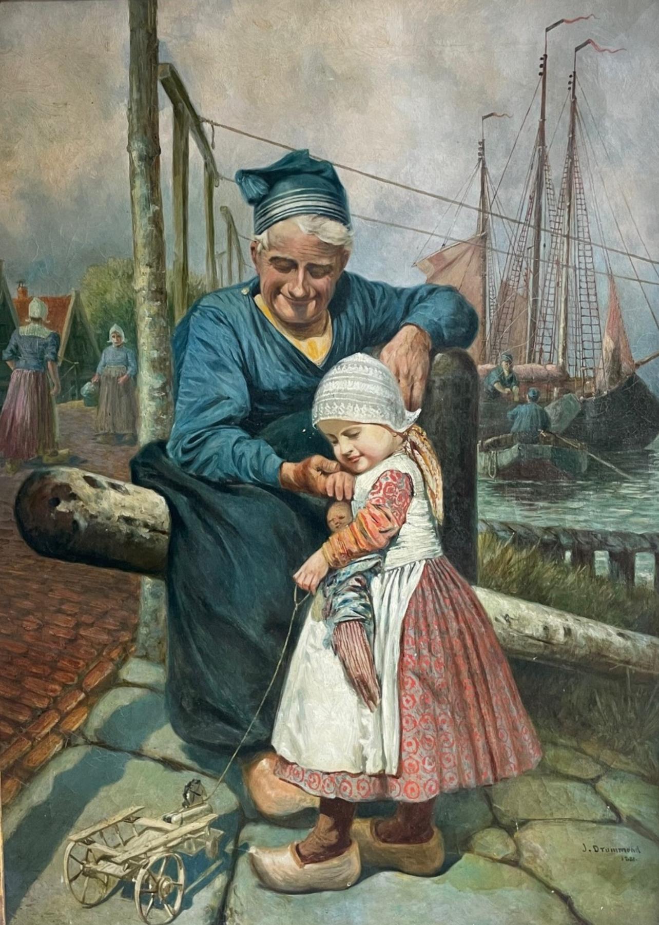 Artist: James Drummond, R.S.A., F.S.A. (1816-1877)
Title: Sans titre (1881)
Year: 1881
Medium: Oil on canvas
Size: 37 x 29 inches
Inscription: Hand signed and dated, recto
Provenance: Property of a distinguished collection, South Carolina
Notes: