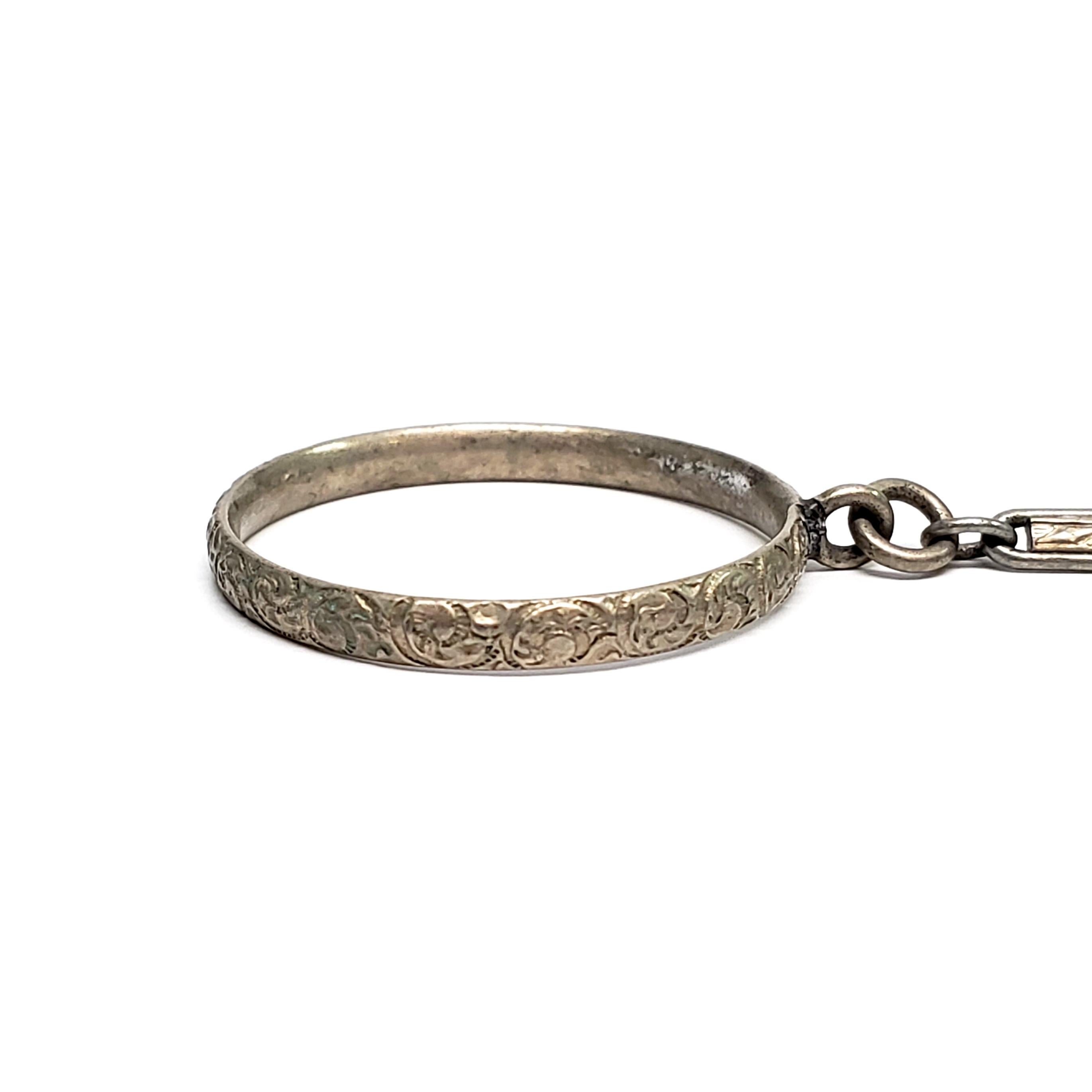 James E. Blake Co. in argento sterling e intarsiato a 14 carati in vendita 3