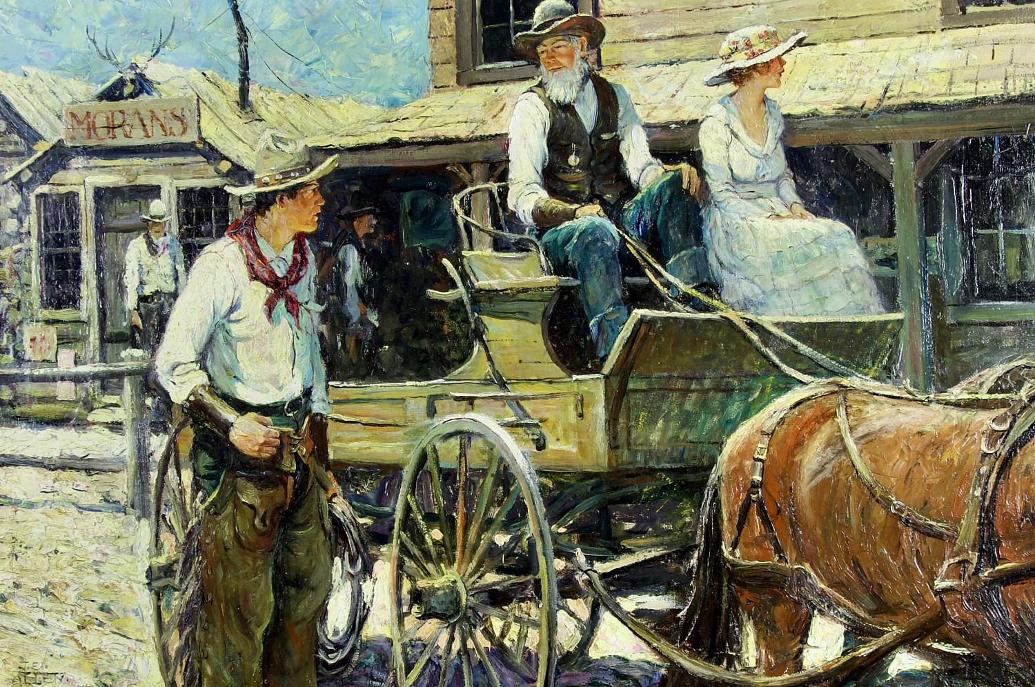 "Benny blieb stehen und sah ihn an."