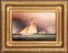 VOLUNTEER Off Sandy Hook,  Heading Out, um im Goelet Cup zu rennen