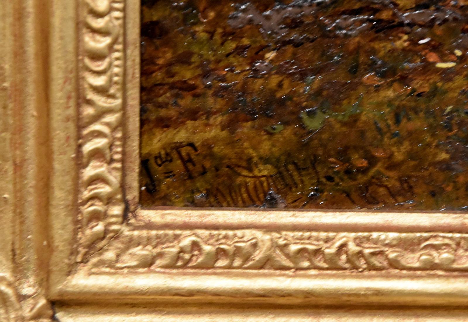 Pittura a olio di James Edward Meadows 