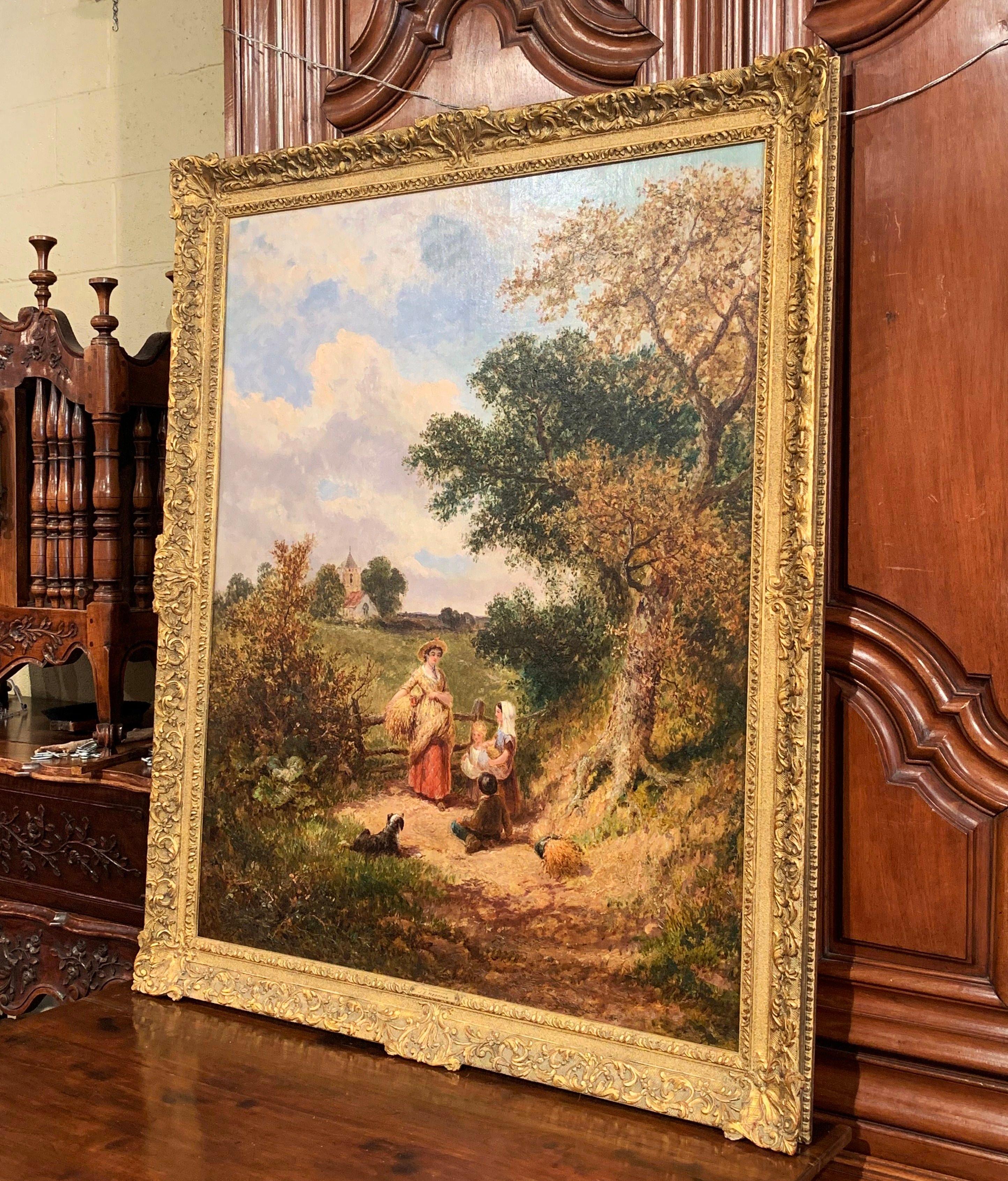 19th Century English Oil Painting 