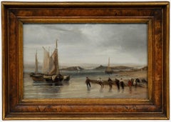 Attribut. James Edwin Meadows (1828-1888) - Öl aus der Mitte des 19. Jahrhunderts, The Day's Catch