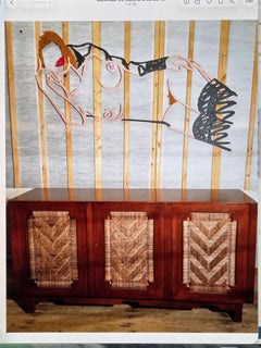 "Sin título" Homenaje a Tom Wesselmann Monica Desnuda con bata y medias nº 8, 1986