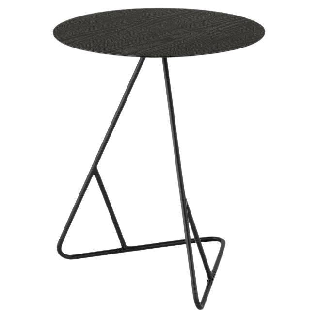 James End Table Black