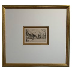 Christus bij de bedelaars , 1895, etching, plate-signed, James Ensor