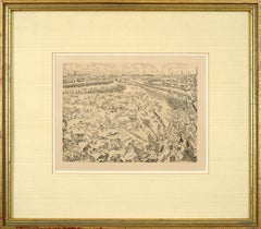 "The Battle of the Golden Spurs" Avante Garde Print