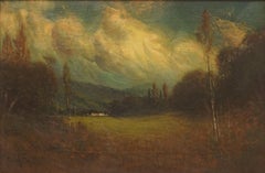 Paisaje de finales de la tarde en Monterrey de James Everett Stuart, principios del siglo XX