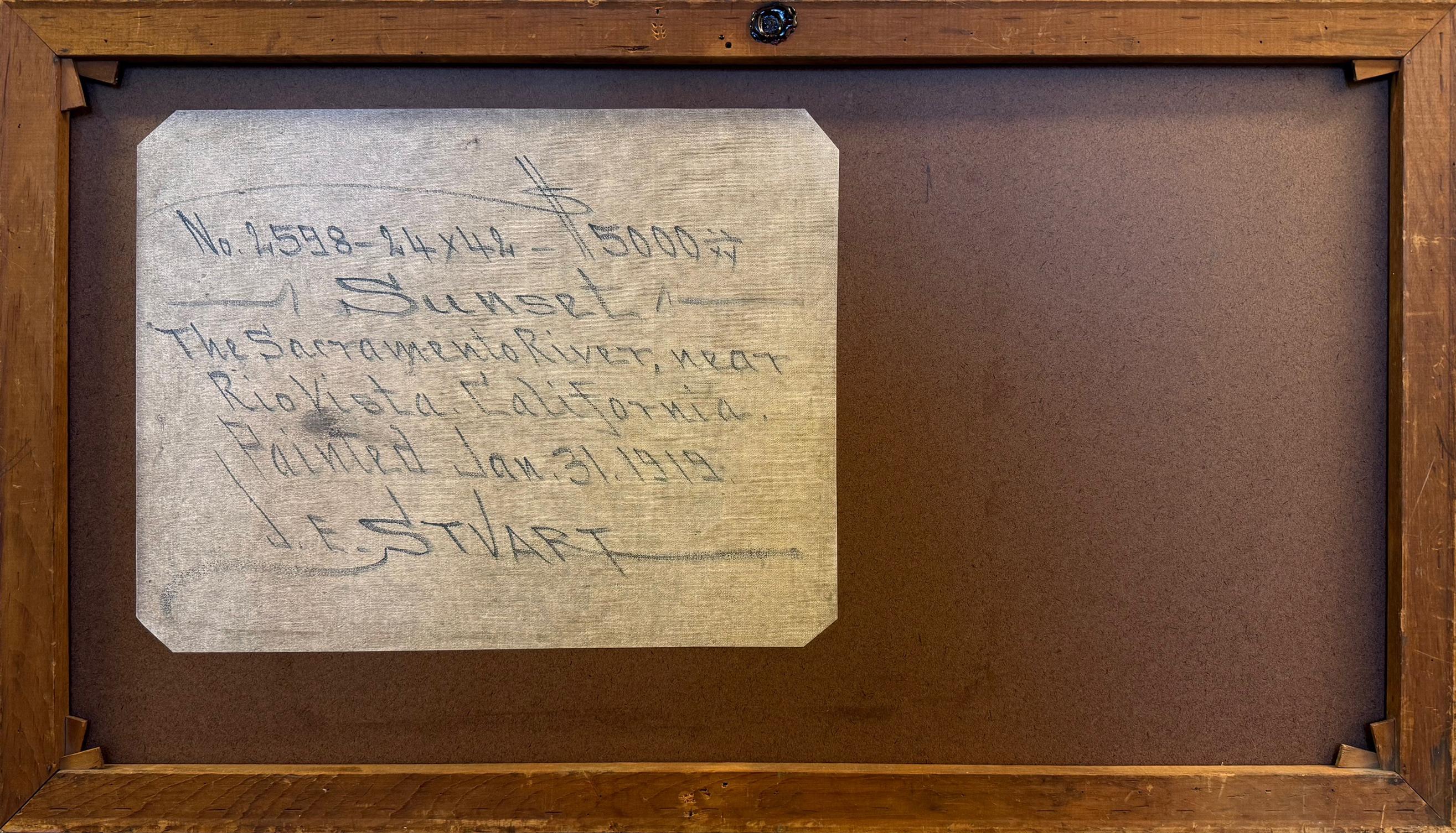 « The Sacramento River, Rio Vista », Californie, Bohemian Club, White House, SFSD en vente 6