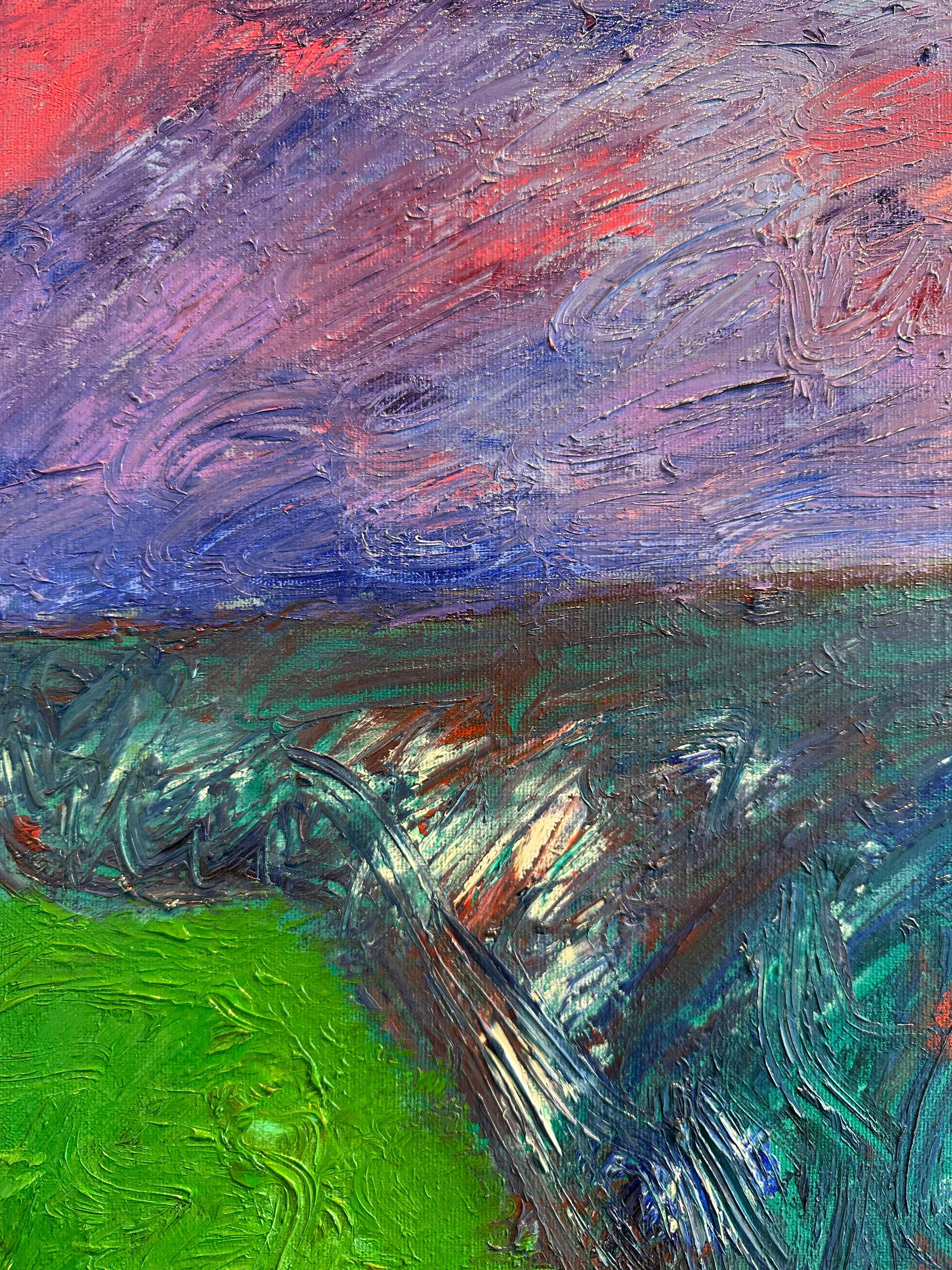 10/93 - Painting by James F. Dicke II