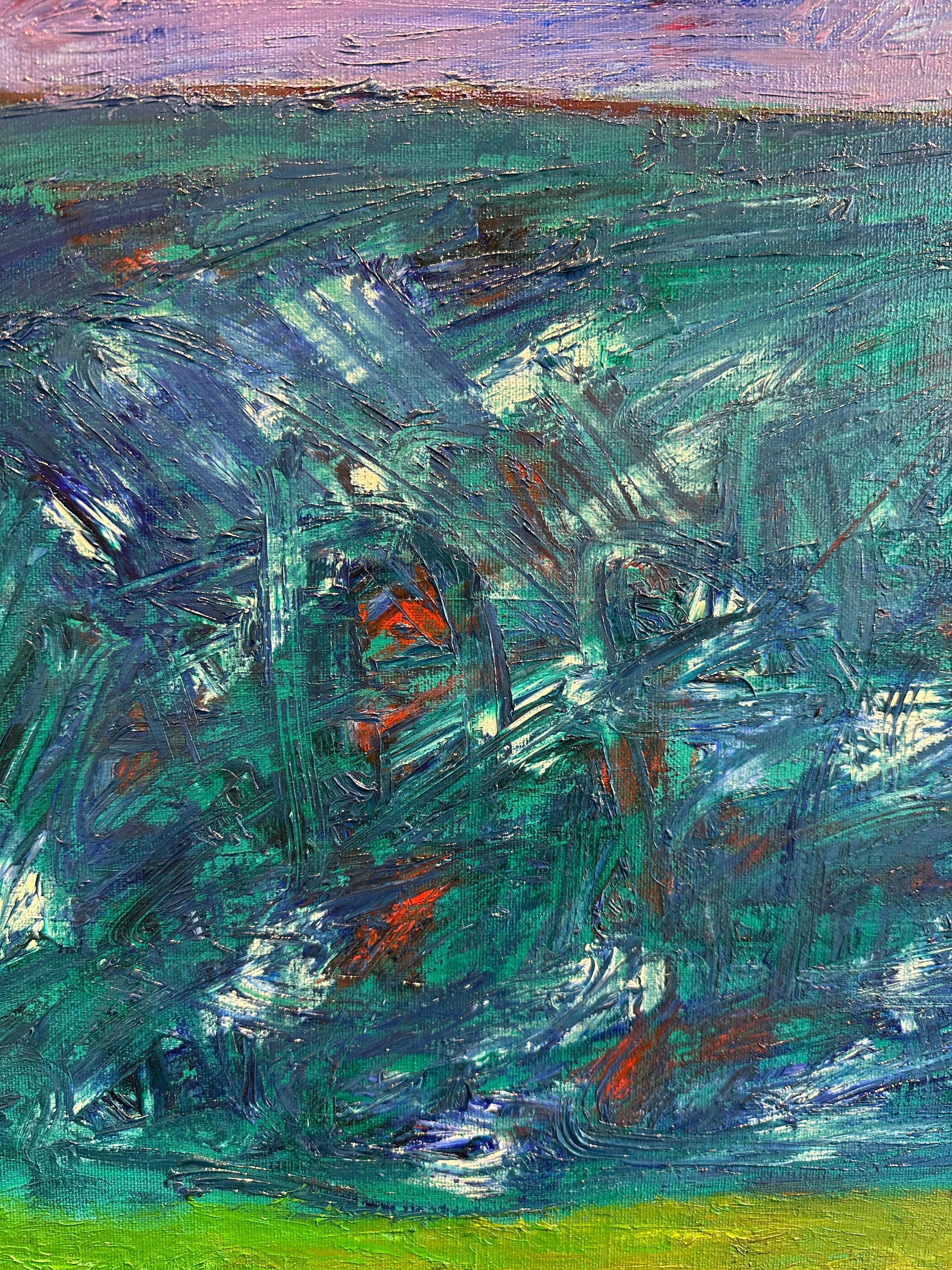 10/93 - Contemporary Painting by James F. Dicke II