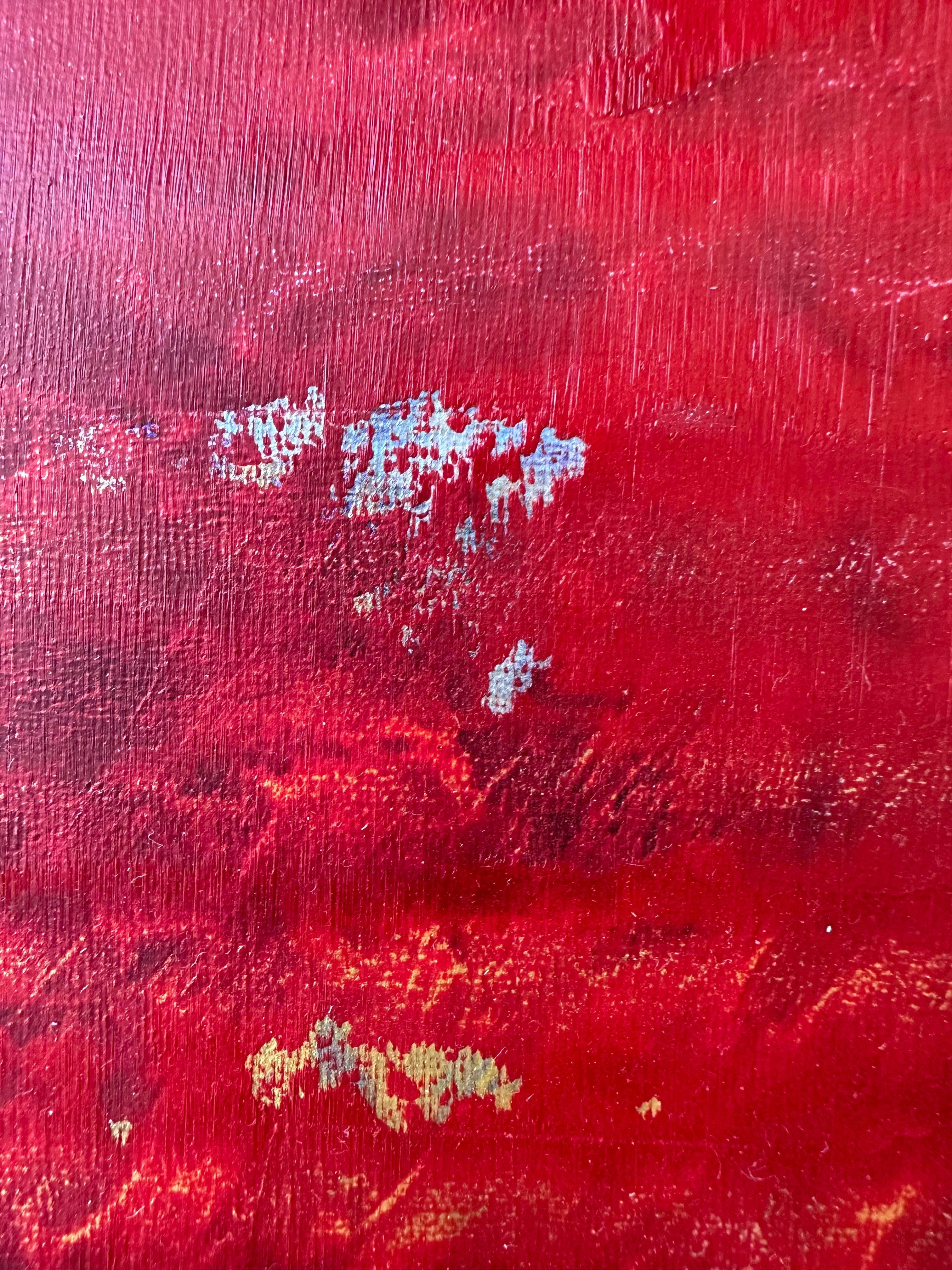 7/4/13 (Rot), Abstract Painting, von James F. Dicke II