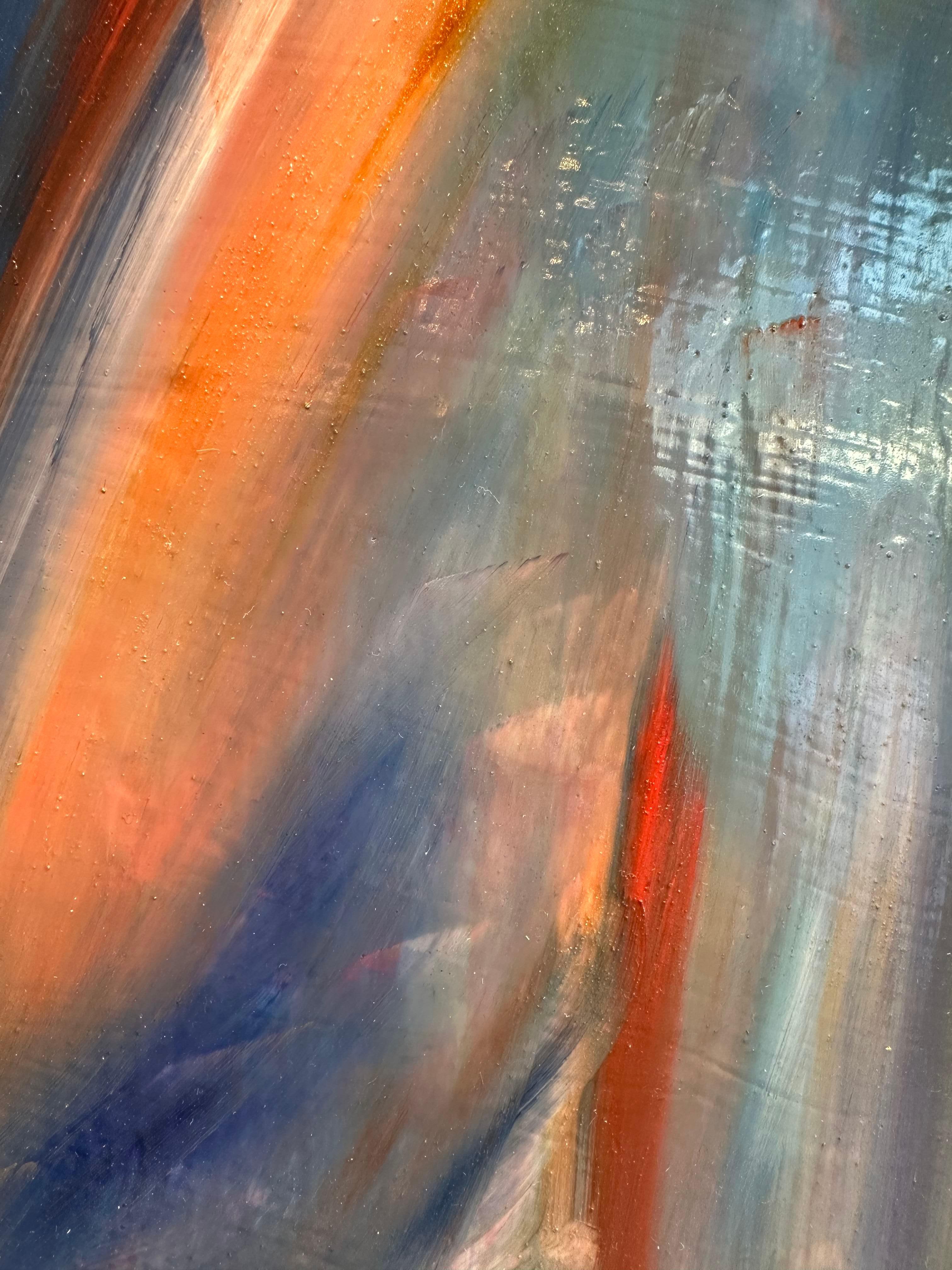 9/21.1/06 - Abstract Painting Negro de James F. Dicke II