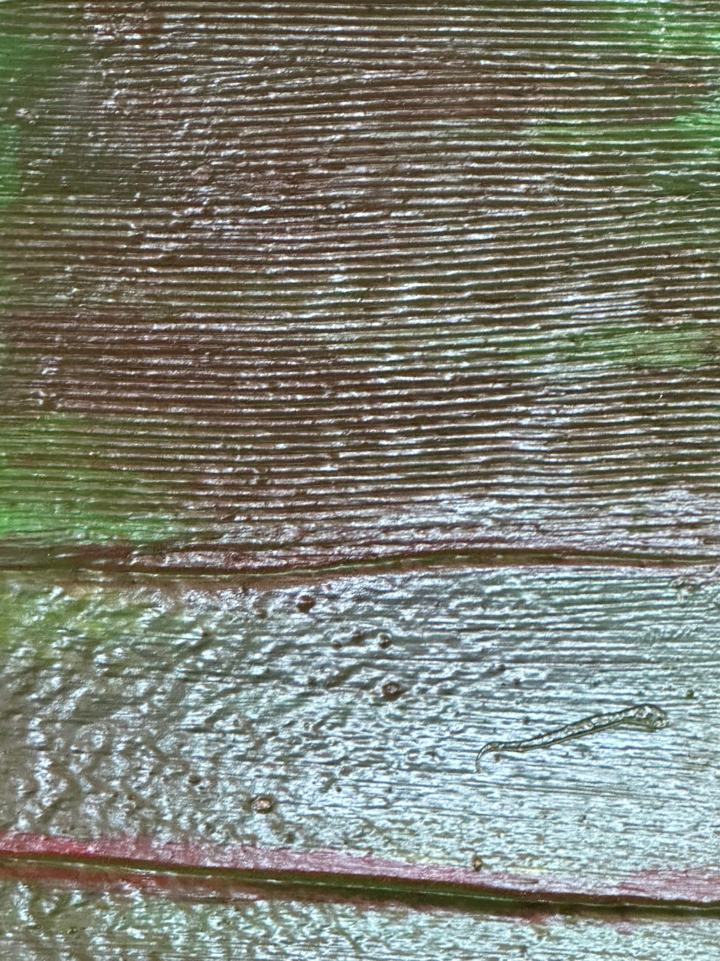 Pond Archeology - Painting by James F. Dicke II