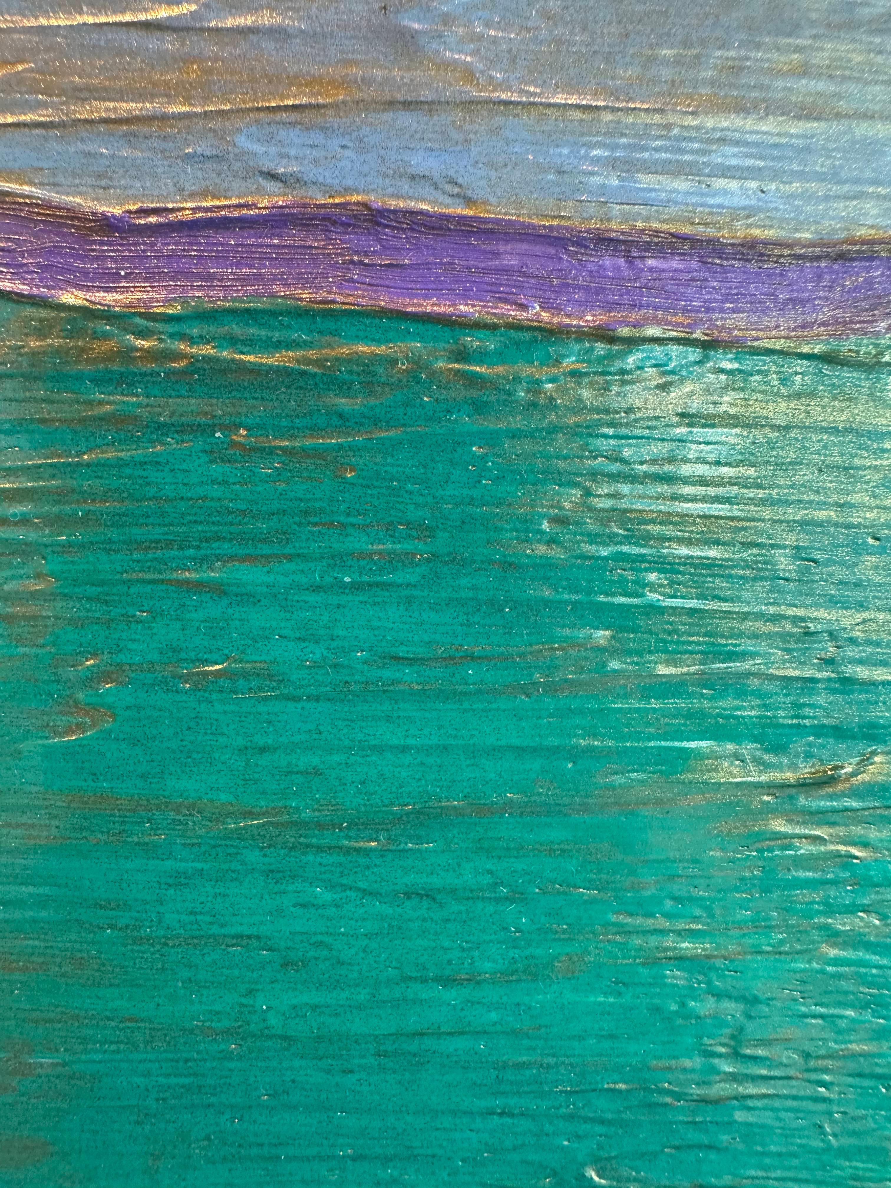 Senza titolo #3 - Abstract Painting Nero di James F. Dicke II