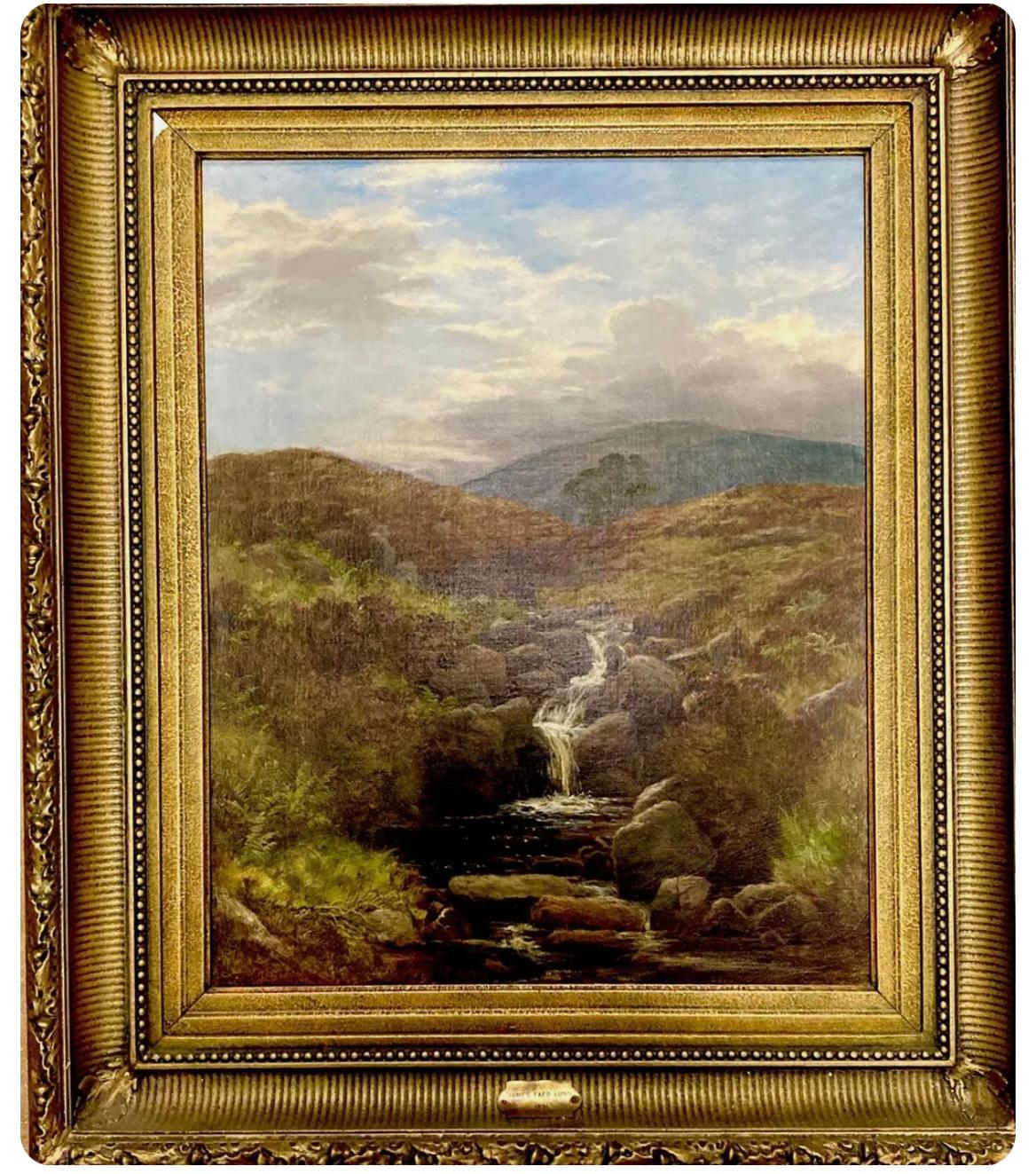 “Untitled” - Painting by James Faed Jnr