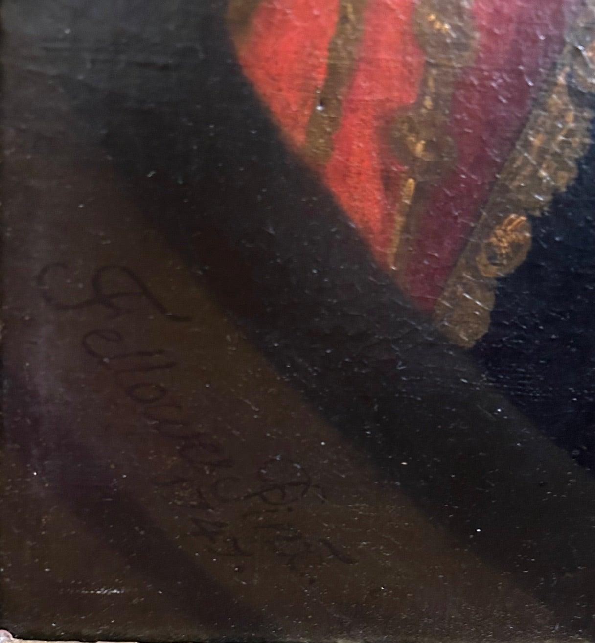 Porträt von William Henry Kerr, Graf von Ancram, 4. Marquess von Lothian (Schwarz), Portrait Painting, von James Fellowes