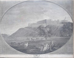 1782 View of Windsor Castle by James Fittler RA George Robertson John Boydell