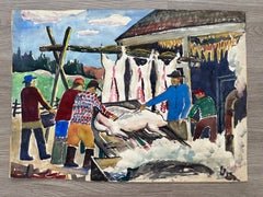 Hog Scalding, Kanada