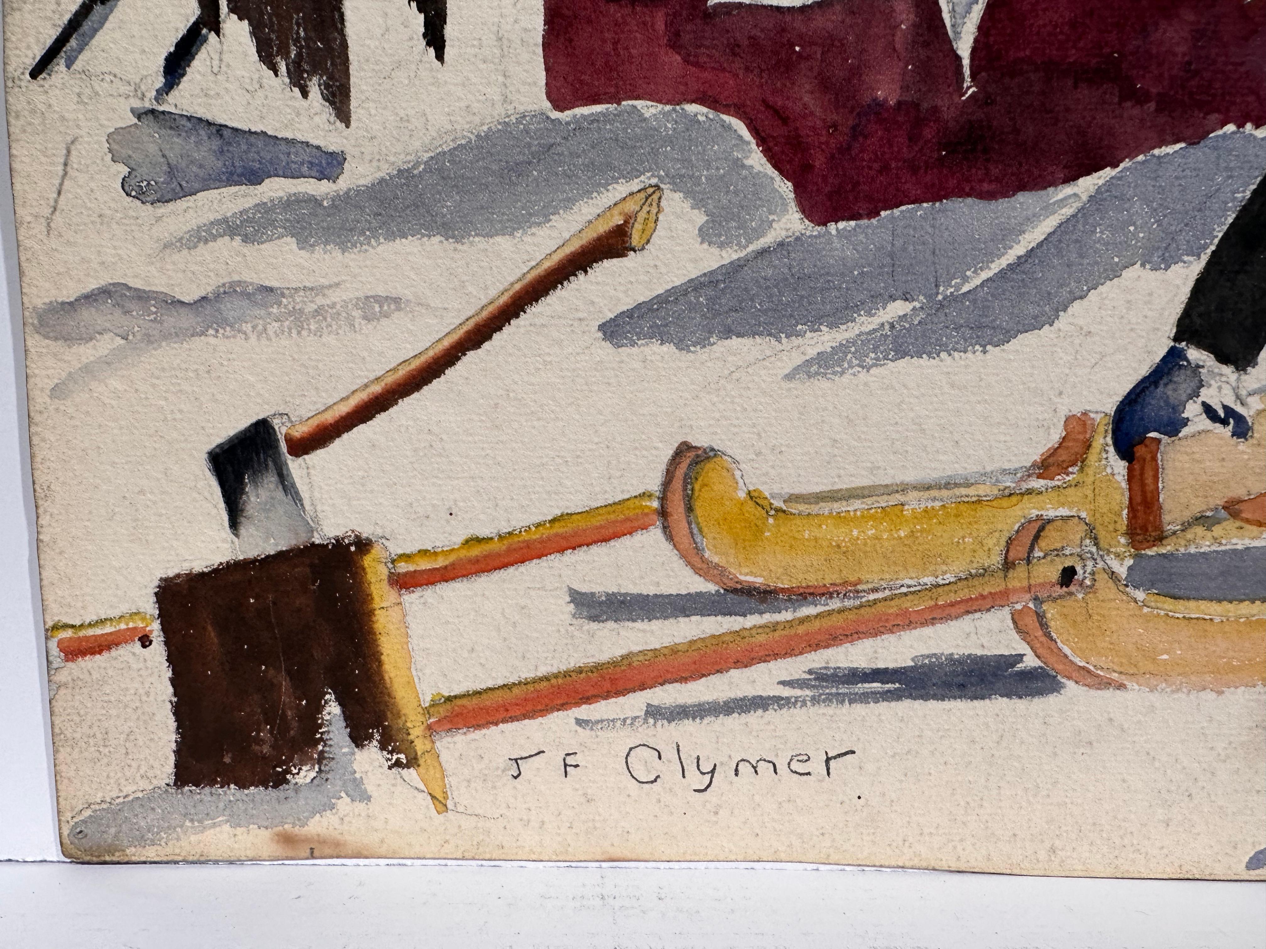 Paesaggio di Terranova (Canada) - Painting Realismo di James Floyd Clymer