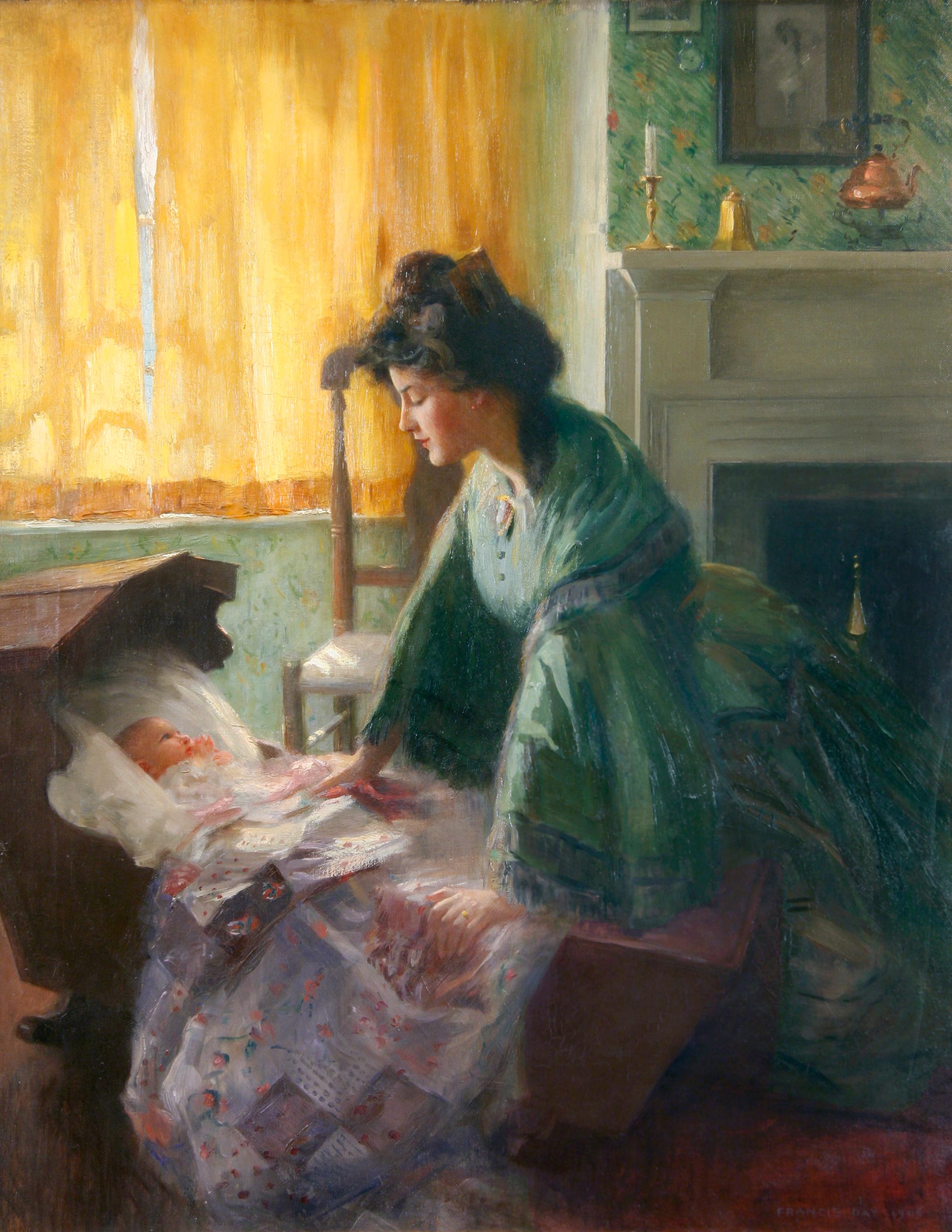 James Francis Day Interior Painting - Light of Love