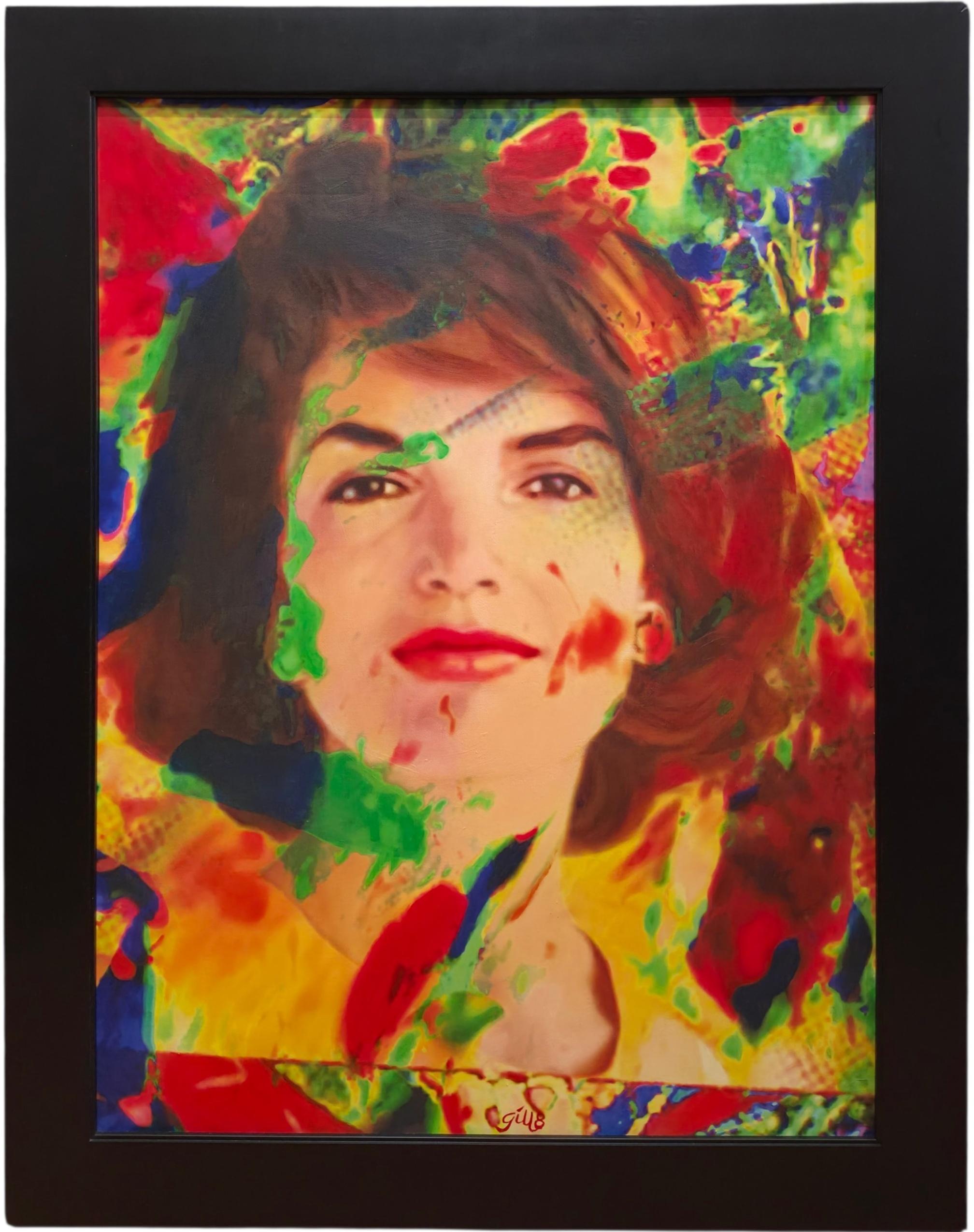Retrato de Jackie Kennedy, artista pop estadounidense