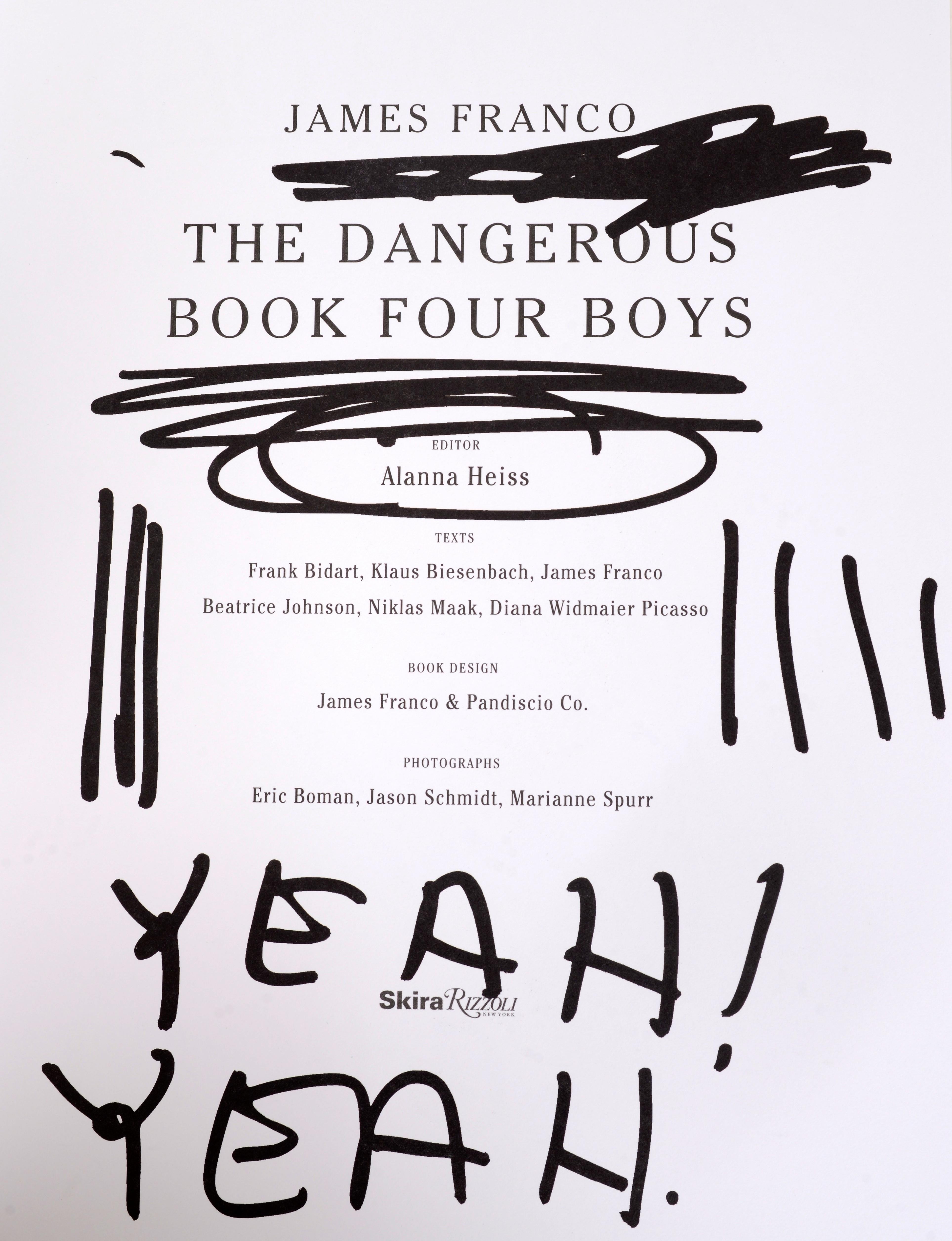 James Franco: Dangerous Book Four Boys von James Franco, 1. Auflage (amerikanisch) im Angebot