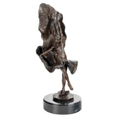 James Gabbert (American, B. 1952) Bronze Of A Woman, "Dusk", Signed