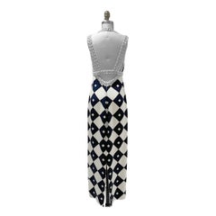 James Galanos Beaded Halter Gown (Circa 80s/90s)