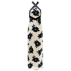 James Galanos Halter Gown (Circa 80s/90s)