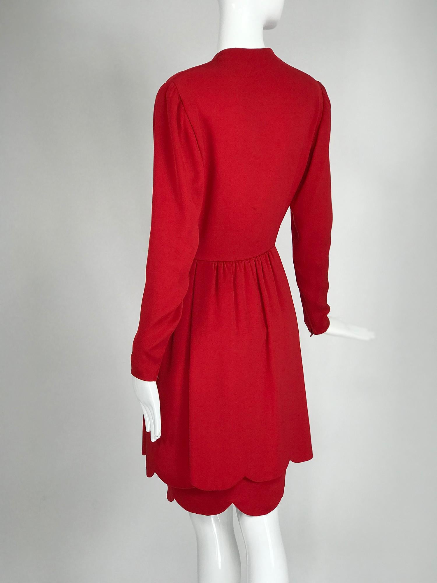 candy apple red dress