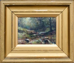 Charming Small-scale Landscape by James GH Spindler, Royal Scottish Academy