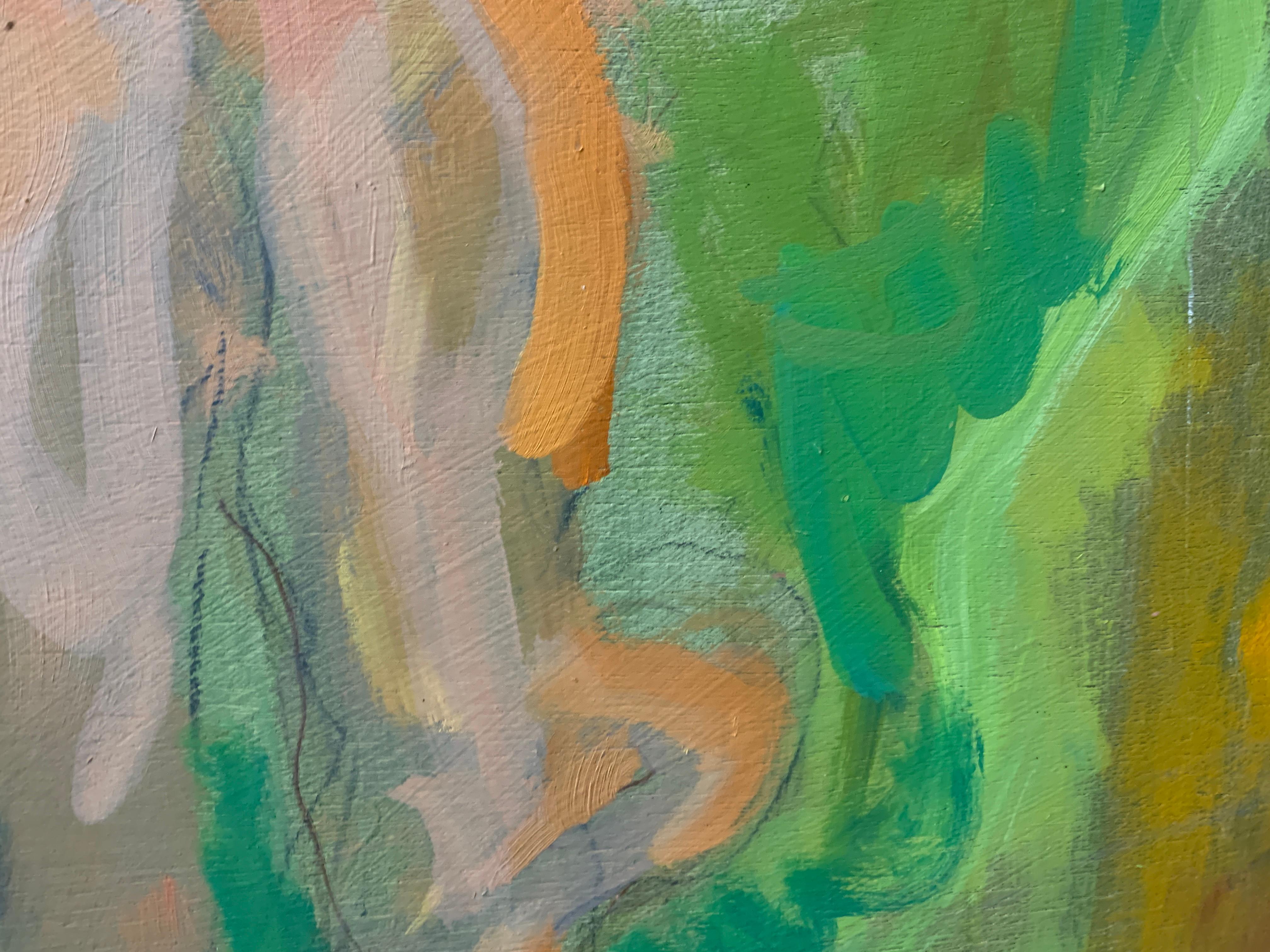 Nach der Sauna (Abstrakt), Painting, von James Gordaneer
