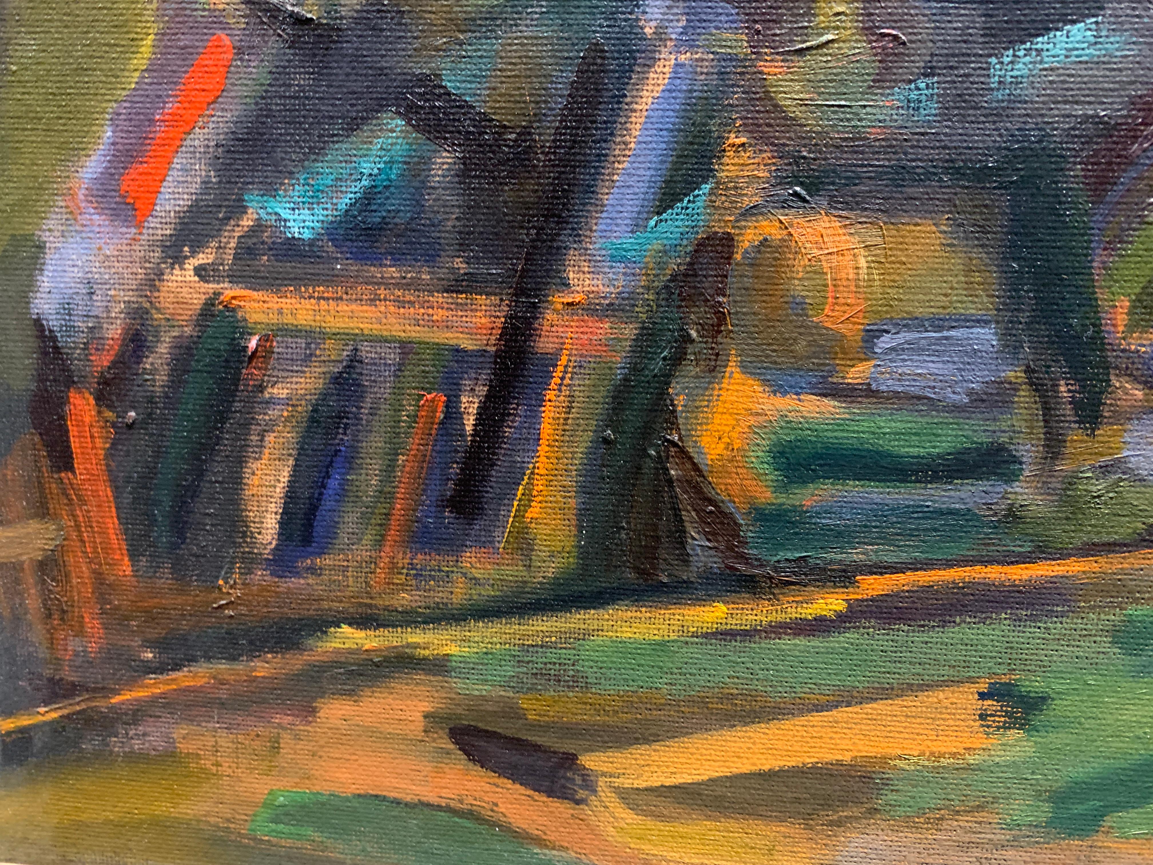 Evening Run - Painting by James Gordaneer