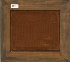 James Gordaneer (b.1933) - 1954 Oil, Winter Street Scene