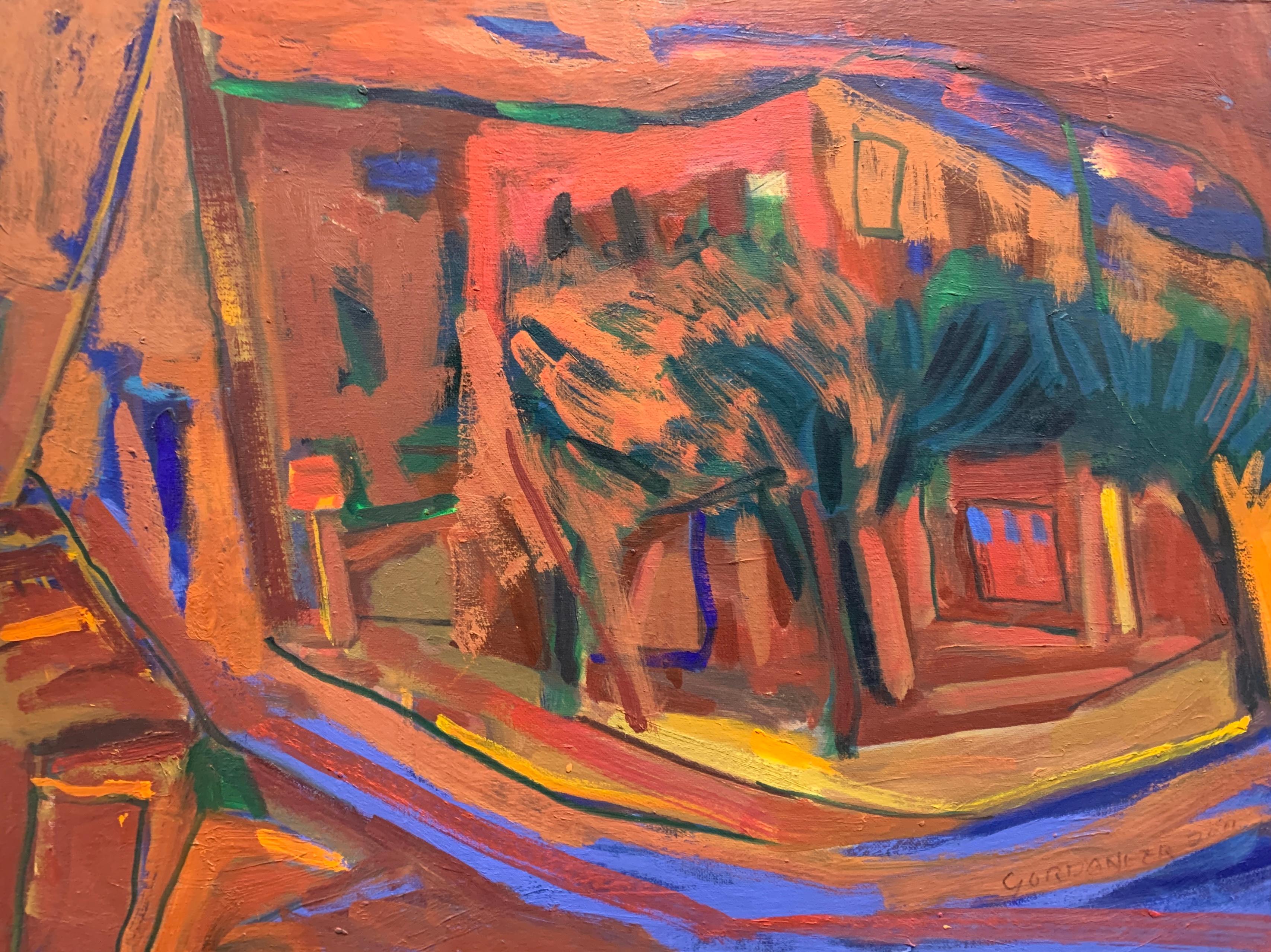 James Gordaneer Abstract Painting - Meares and Cook, Victoria