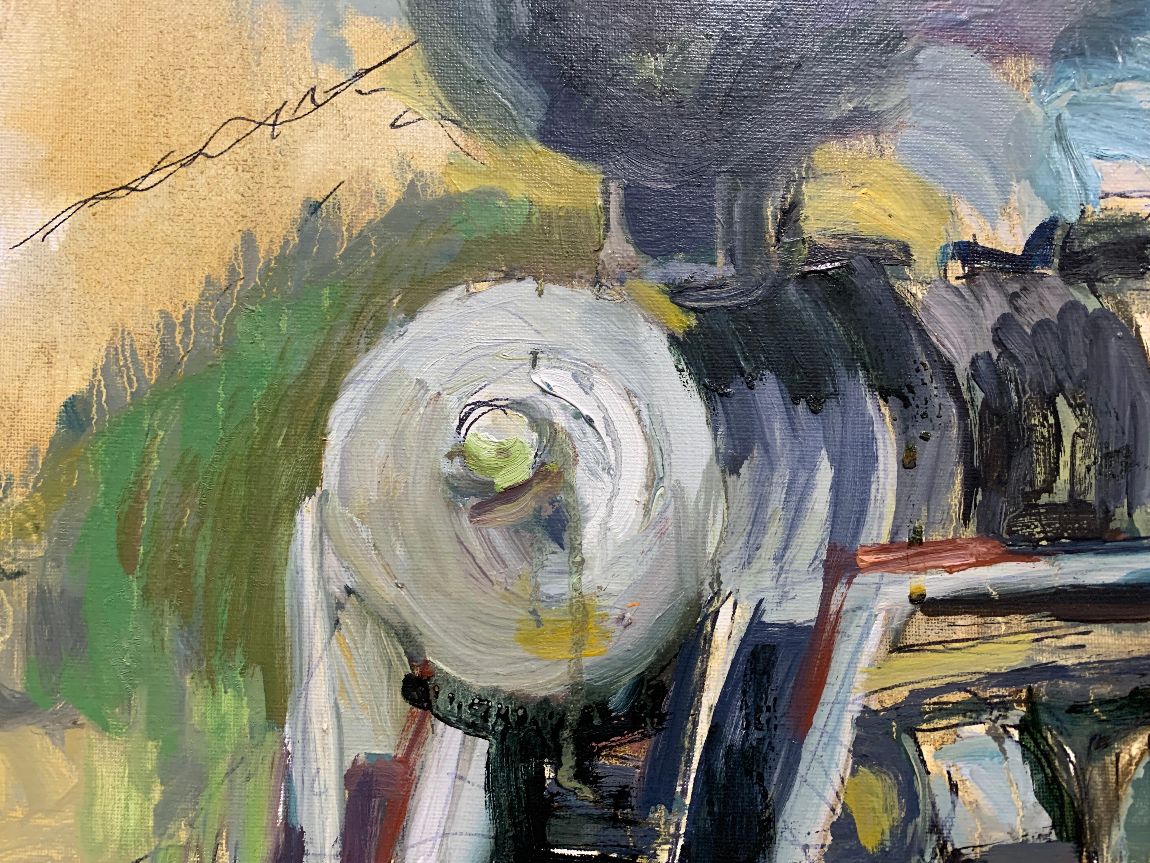 Oregon Eastern (Original) - Abstract Painting by James Gordaneer